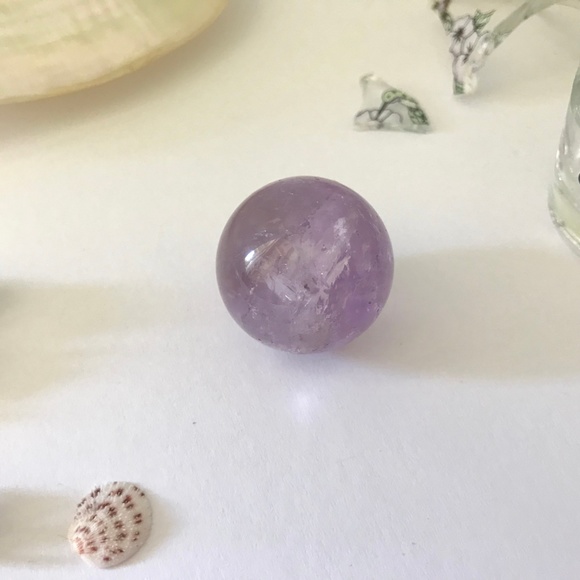Amethyst Crystal - Ball Orb Sphere - Picture 7 of 8